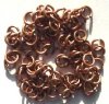 100 4mm Antique Copper Plated Jump Rings
